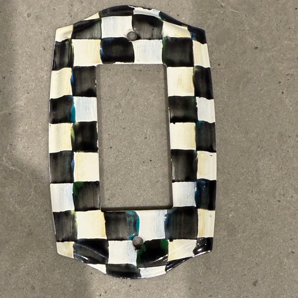 MacKenzie-Childs Ivory Switch Plate